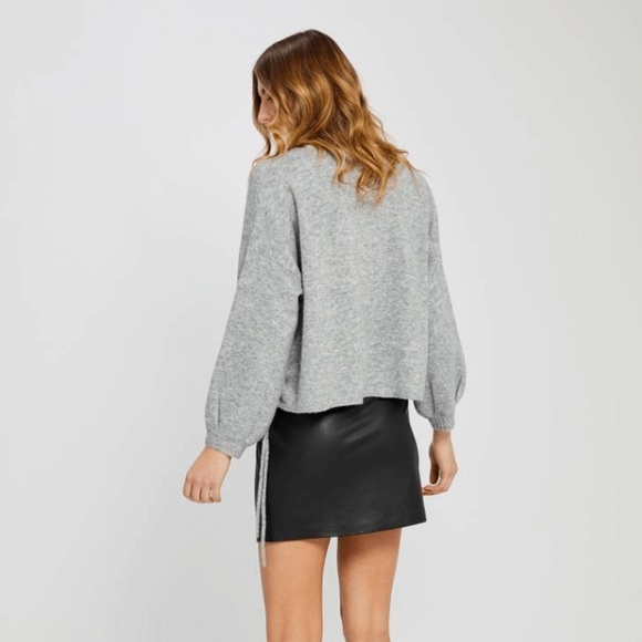 Gentle Fawn Pauline Sweater in Heather Grey - Picture 3 of 3